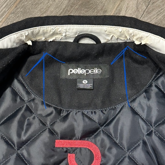 VINTAGE WOOL PELLE PELLE JACKET - Picture 8 of 9